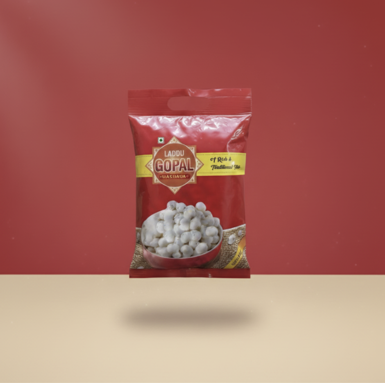 Laddu Gopal Makhana — 100g Pouch
